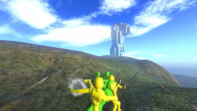 Overgrowth euphoria Ragdoll Brutal NPC War active ragdoll physics смотреть онлайн