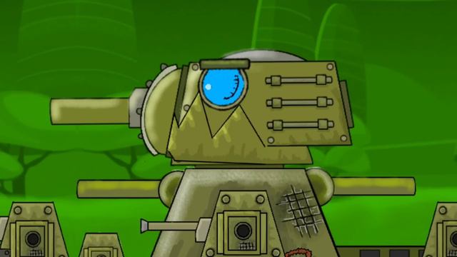 Кв-44 против Камневого монстра - Мультики про танки смотреть онлайн