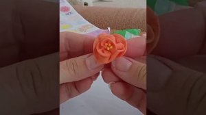 Лепим из пластилина цветы розы и фиалки Воздушный пластилин