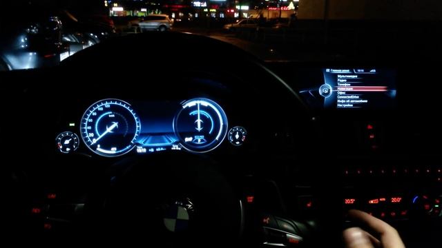 ЖК Led приборная панель 6WB в BMW F30 от F10 смотреть онлайн
