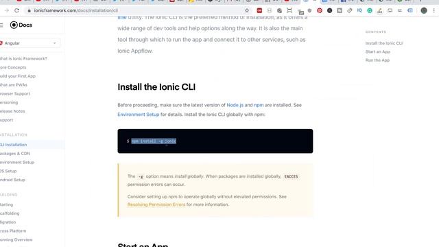 #1- Ionic 4, angular and Firebase Tutorials - Installing Ionic 4 смотреть онлайн