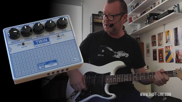 Shift-Line: TWIN MKII Preamp - Direct & Power Amp/Cab demos смотреть онлайн