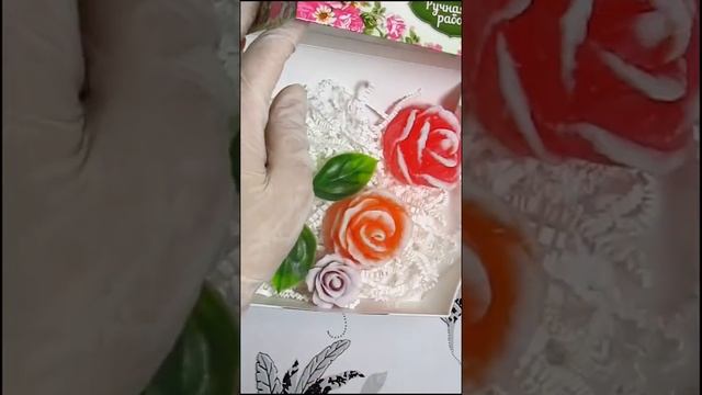 Упаковка для мыла ручной работы - как оформить и упаковать мыло из мыльной основы #Shorts смотреть онлайн