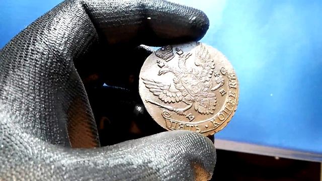 №598 5 копеек 1789 ЕМ Сылка на аукцион в описании. смотреть онлайн