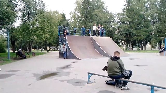 скейт парк в Кемирова нижний булвар(2) смотреть онлайн