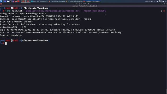 TryHackMe-GameZone смотреть онлайн