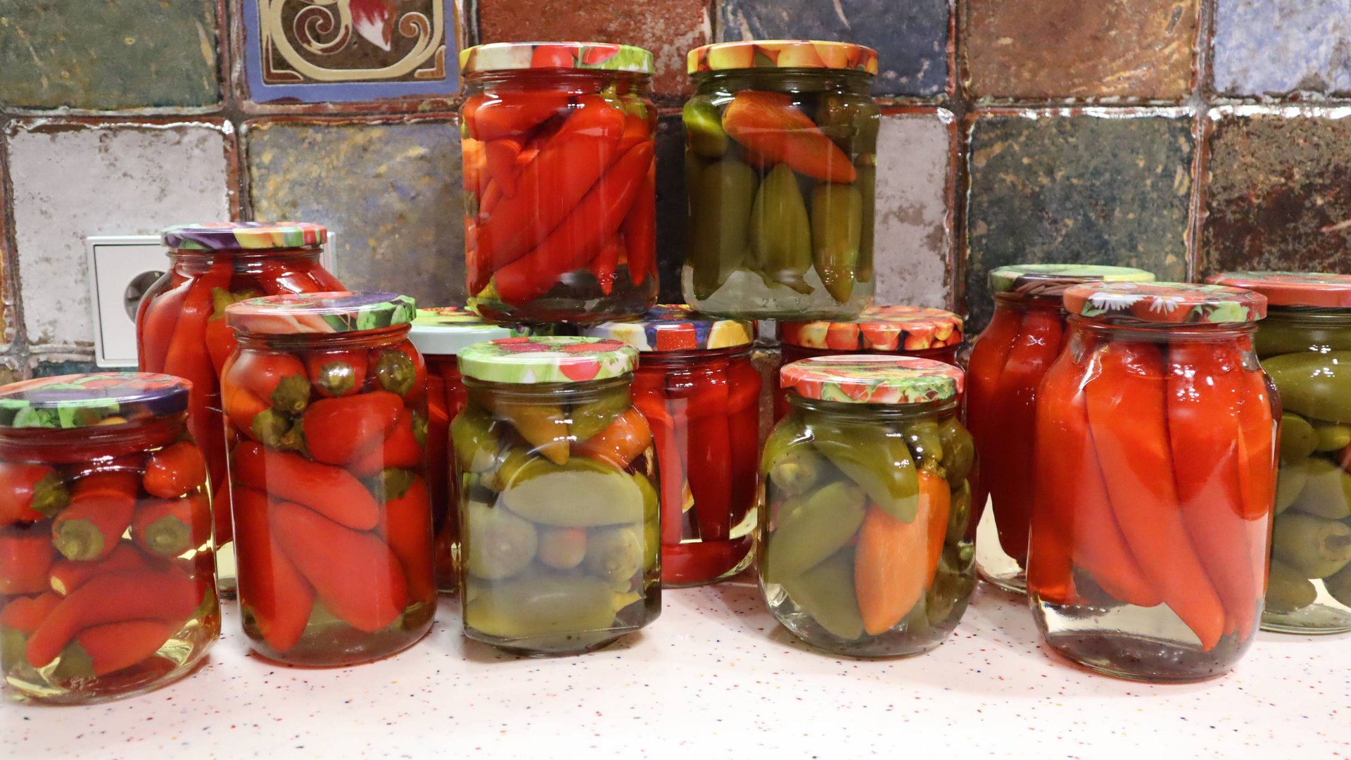 🔥Для любителей поострее 🔥 Рецепт - Острые перцы на зиму (заготовка) смотреть онлайн