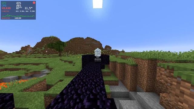 Minecraft Vulkan Benchmark смотреть онлайн