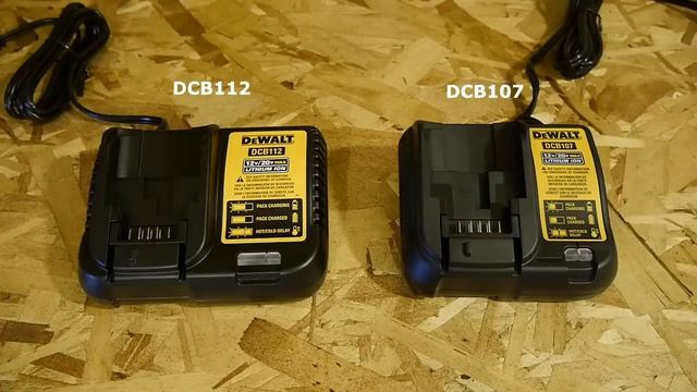DeWalt 20V / 12V Max DCB107 DCB112 Chargers