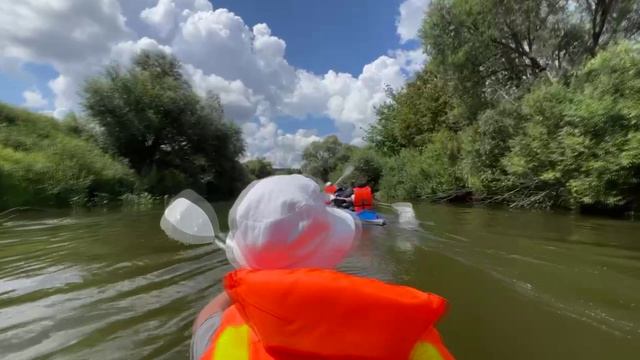 Сплав на байдарках по Мокше смотреть онлайн