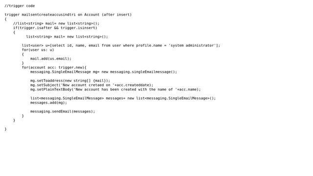 Trigger; Initial expression is of incorrect type, expected: String but was: List＜String＞ смотреть онлайн