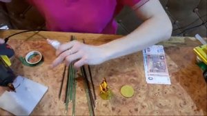 Букет из конфет. Денежный подарок. Шоколадные деньги.