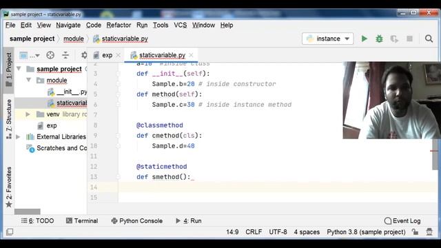PYTHON - STATIC VARIABLES 2 смотреть онлайн