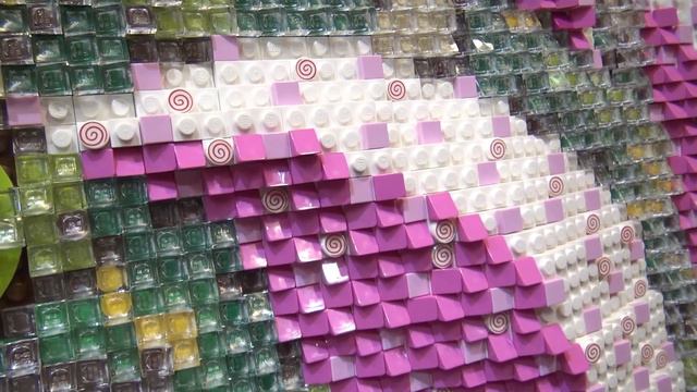 Lotus Flower 3D LEGO Mosaic | Bricks by the Bay 2018 смотреть онлайн