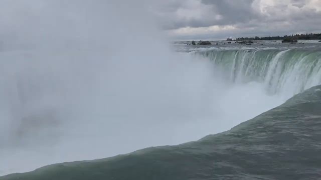 Шум Ниагарского водопада. The noise of Niagara Falls. смотреть онлайн