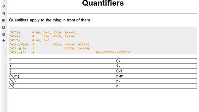 Beginner Perl Maven tutorial: 8.11 - Quantifiers смотреть онлайн
