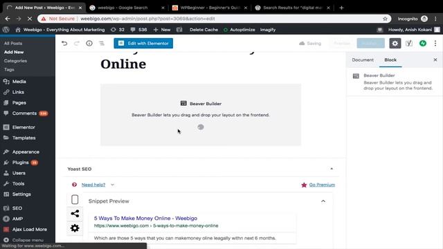 How To Write Blog Post In Word Press With Complete SEO? | WordPress Training - Digital Academy 360 смотреть онлайн