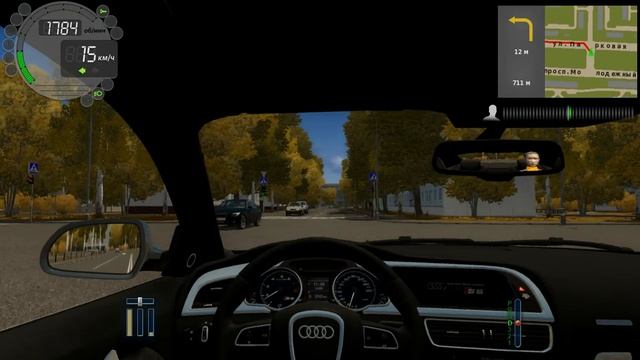 City Car Driving 1.5.9 Audi S5 2007 смотреть онлайн