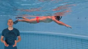 Плавание дельфином, упражнения для новичков