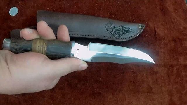 Нож "Скороход-1" (сталь 110Х18 мшд) https://korenok.ru смотреть онлайн