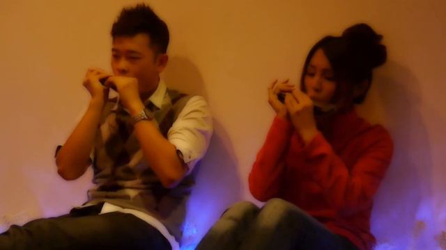 Les Misérables - I Dreamed a Dream (Aiden & Evelyn harmonica cover) смотреть онлайн