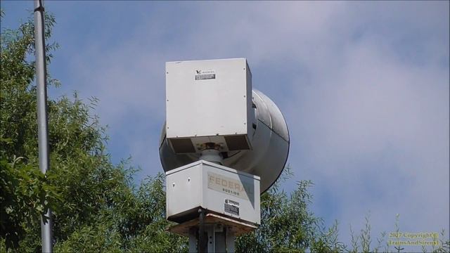 Federal Signal 2001-DC Nuclear Siren Test, 3 Minute Alert - Clemson, SC 7/12/17 смотреть онлайн