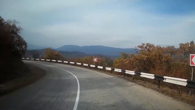 Крым.Горный серпантин.Дорога Приветное-Алушта. 2021 смотреть онлайн