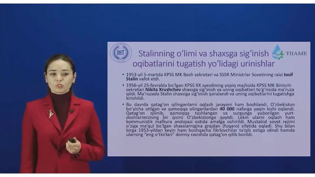 O'zbekiston Tarixi Fanidan Videodarslar To'plami: 5-videodars