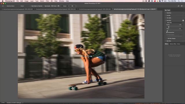 EVERY ACTION PHOTO needs motion and Dynamic Backgrounds in PHOTOSHOP смотреть онлайн