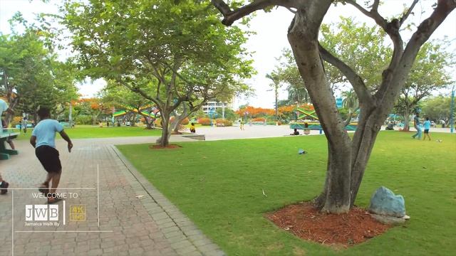 ✔️JAMAICA WALK BY | Full Tour Of One Of The MOST BEAUTIFUL Place In Jamaica Emancipation Park 2022 смотреть онлайн