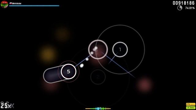 Through The Fire And Flames ~ Osu! (600K *ATTEMPT*) No Mods