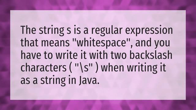 What does S mean in Java? смотреть онлайн