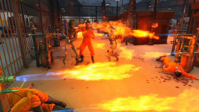Fallout 4 - Raiders Dunn Outpost Combat Prison At Glowing Sea 8 - French смотреть онлайн