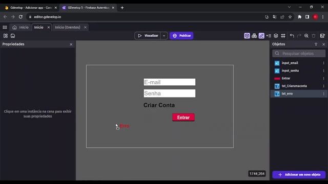 Criando Autenticação na Gdevelop com FIREBASE #firebase #gdevelop5 #gdevelop смотреть онлайн