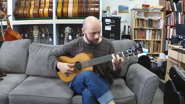 1870 Agustin Altimira Classical Guitar Sebastian Quintero Napoleon Coste смотреть онлайн