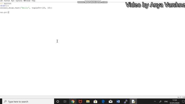 How to run your Pygame zero program using IDLE смотреть онлайн