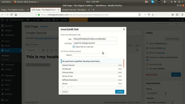 Wordpress link in new tab смотреть онлайн