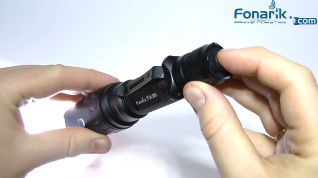 Фонарь Fenix TA20 - видео обзор от Fonarik.com смотреть онлайн