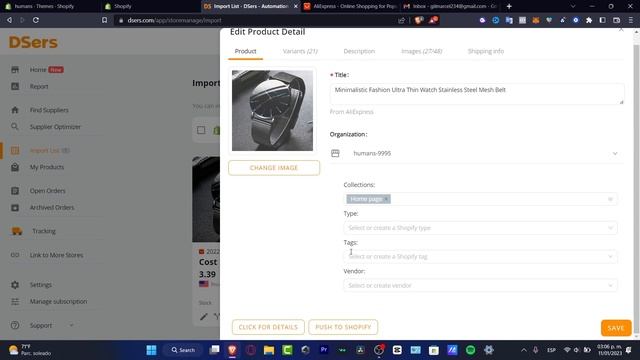 How To Automatically Fulfill Orders With DSers and AliExpress (2024) Shopify Dropshipping смотреть онлайн