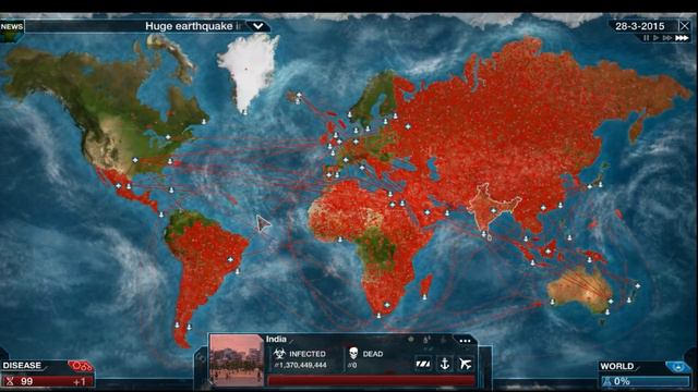 Чумной Доктор играет в Plague Inc: Бактерия. (Серия 1) смотреть онлайн