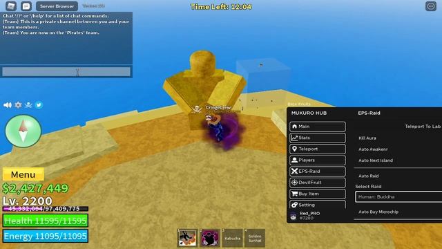 ROBLOX BLOX FRUIT OP SCRIPT AUTO RAID AUTO FARM TP! NO VIRUS NO ROOT! смотреть онлайн
