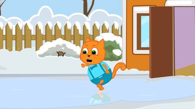 Família de Gatos - Concurso De Quebra-Cabeça Desenho Infantil em Português смотреть онлайн