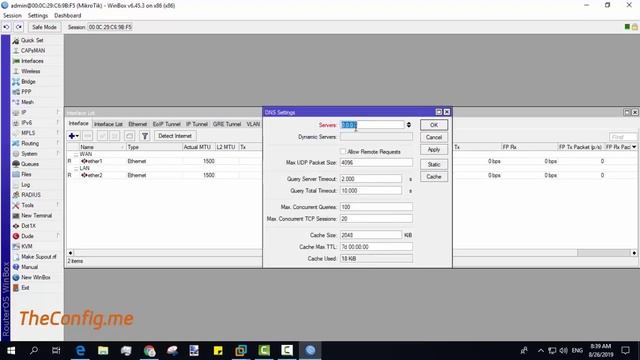 ติดตั้ง MikroTik / RouterOS พร้อมทั้ง Config DHCP Client / Server เบื้องต้น смотреть онлайн
