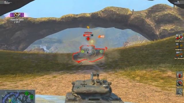 Прикольный танковый бой в лучшей игре WORLD OF TANKS BLITZ!.mp4 смотреть онлайн