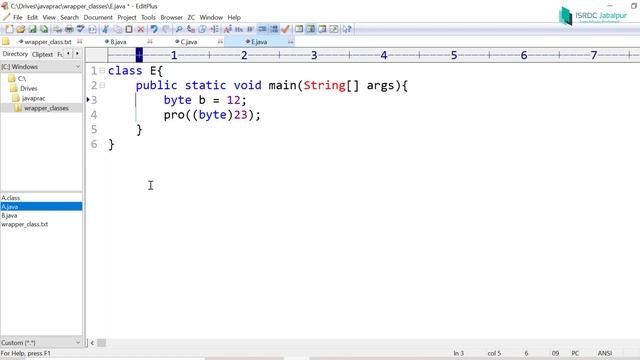 WRAPPER CLASSES in JAVA ~ #8 (valueOf methods from Byte, Short & Float) смотреть онлайн