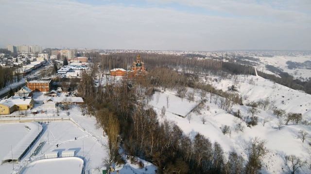 Семилуки. Парк у трех самолетов. смотреть онлайн