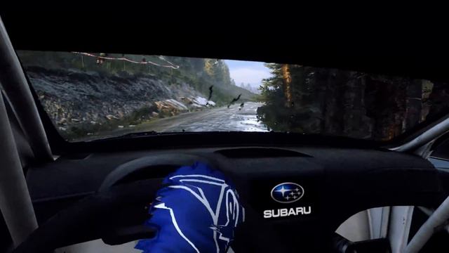 [VR] Petter Solberg's Subaru Impreza GRB WRC. Rally Wales. Pant Mawr. DiRT Rally 2.0 VR. смотреть онлайн