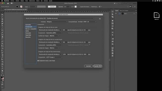 Como GUARDAR PDF para IMPRESIÓN en ILLUSTRATOR 2021 смотреть онлайн