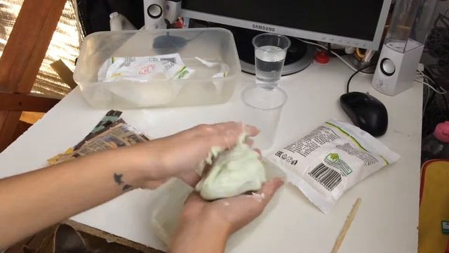 DIY-Как сделать неньютоновскую жидкость? Лизун из крахмала смотреть онлайн