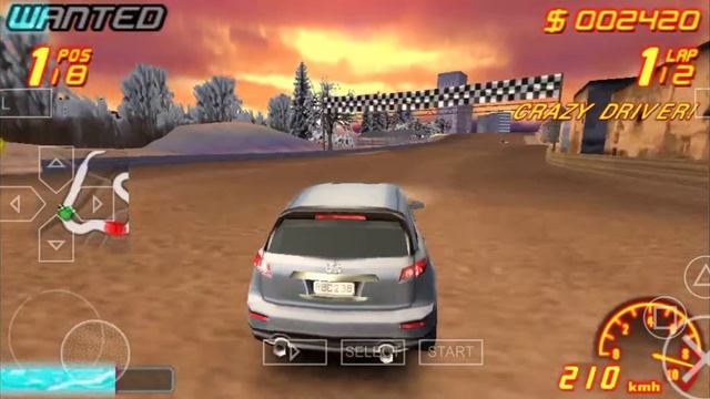 Asphalt Urban GT 2 Ukraine Deadzone PPSSPP смотреть онлайн